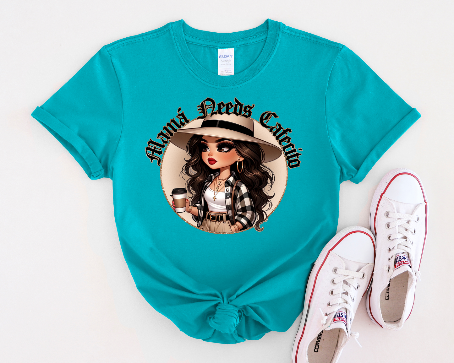 Mama Needs Cafecito T-Shirt