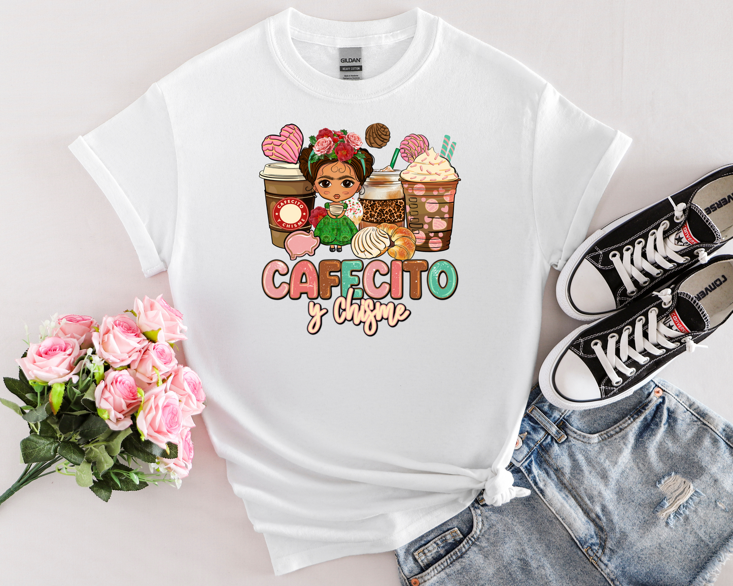 Cafecito Y Chisme T-Shirt