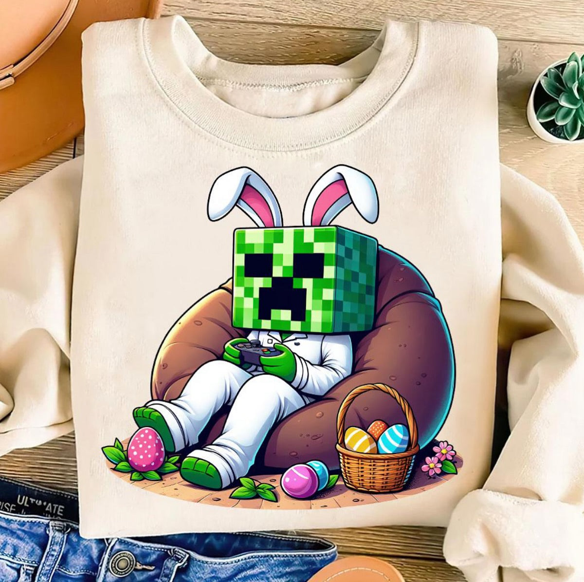 Easter Minecraft T-Shirt