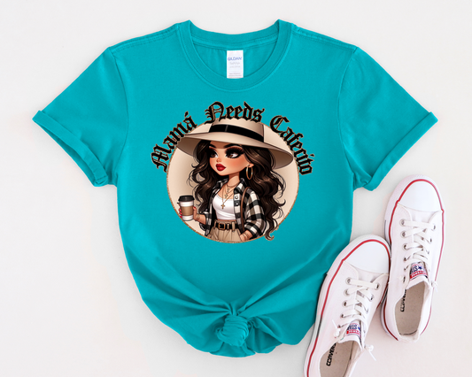 Mama Needs Cafecito T-Shirt