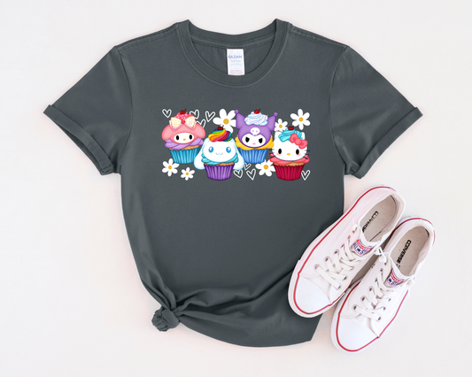 Hello Kitty and friends cupcake T-Shirt