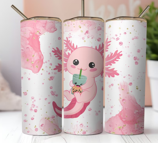 Axolotl 20oz tumbler