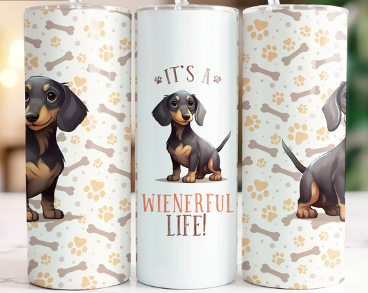 Dachshund life 20oz tumbler